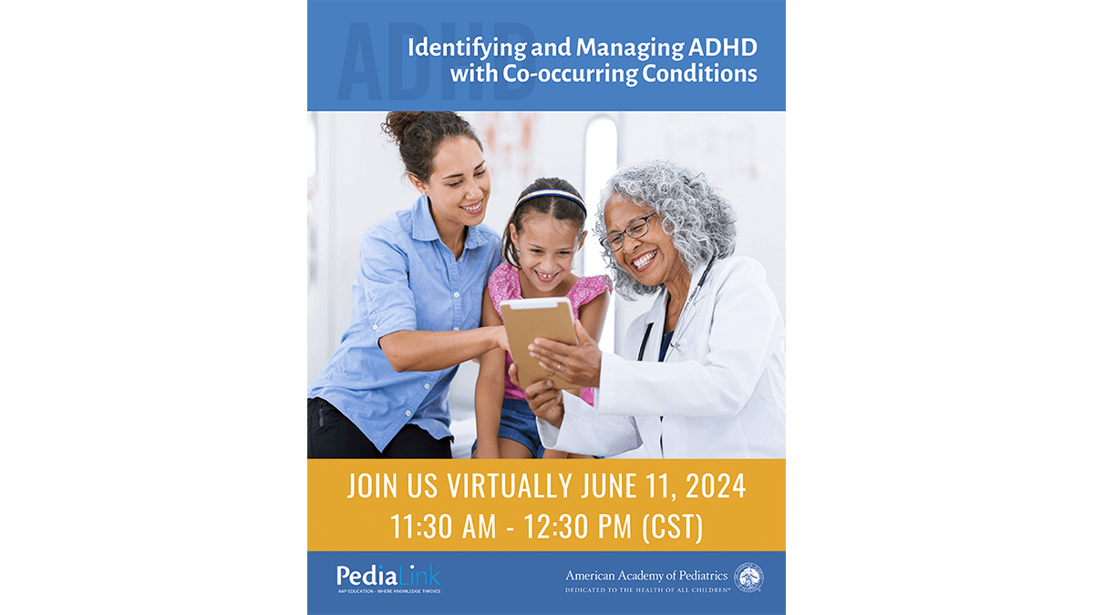 Identifying and Managing ADHD with Co-occurring Conditions A doctor, mother, and child smiling.