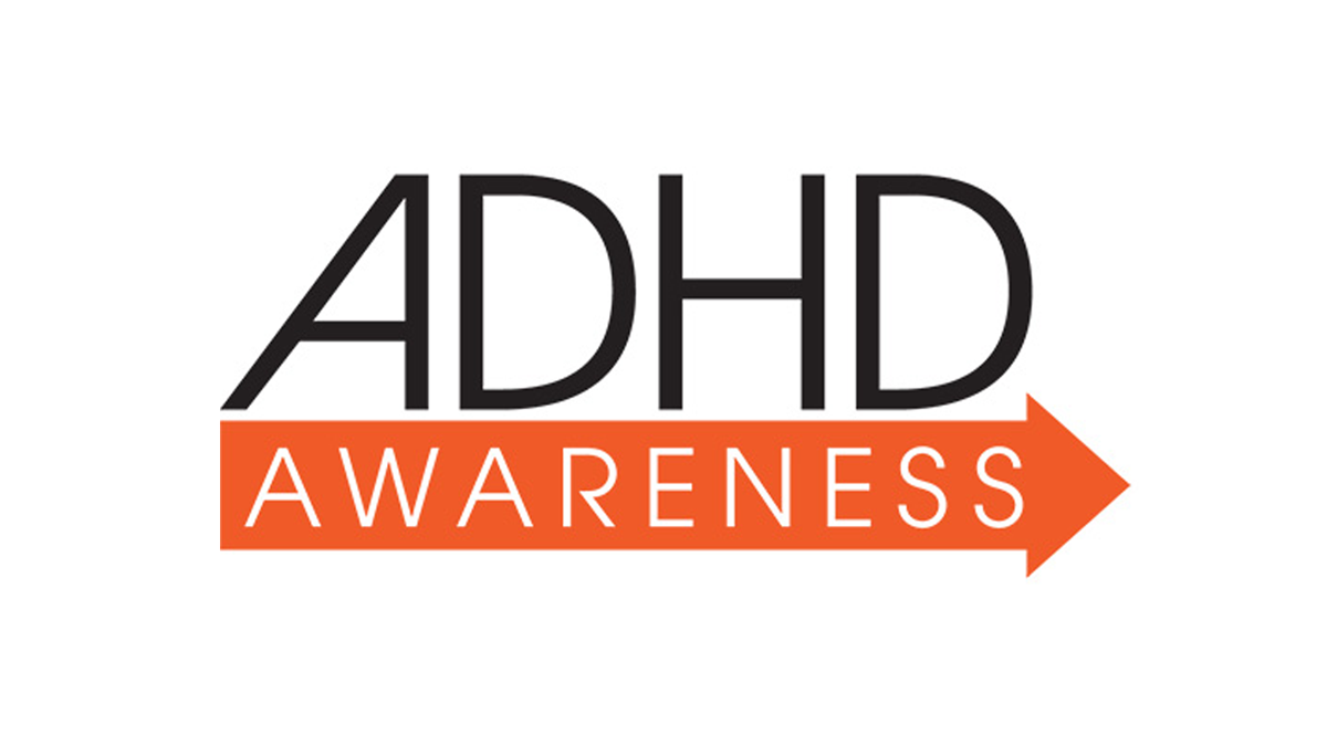 — title missing — ADHD awareness month logo.