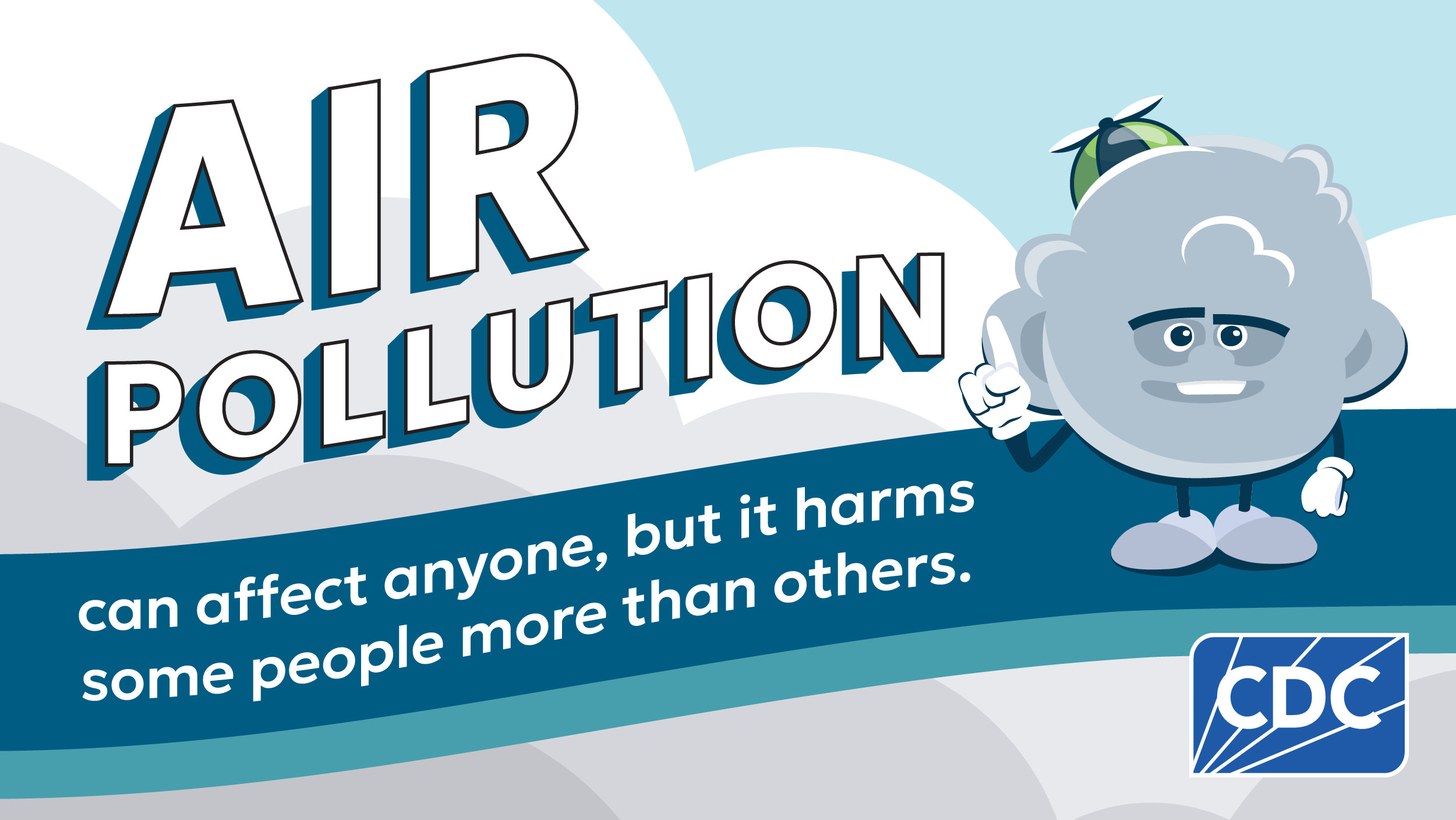 Clean Air Air quality animation character