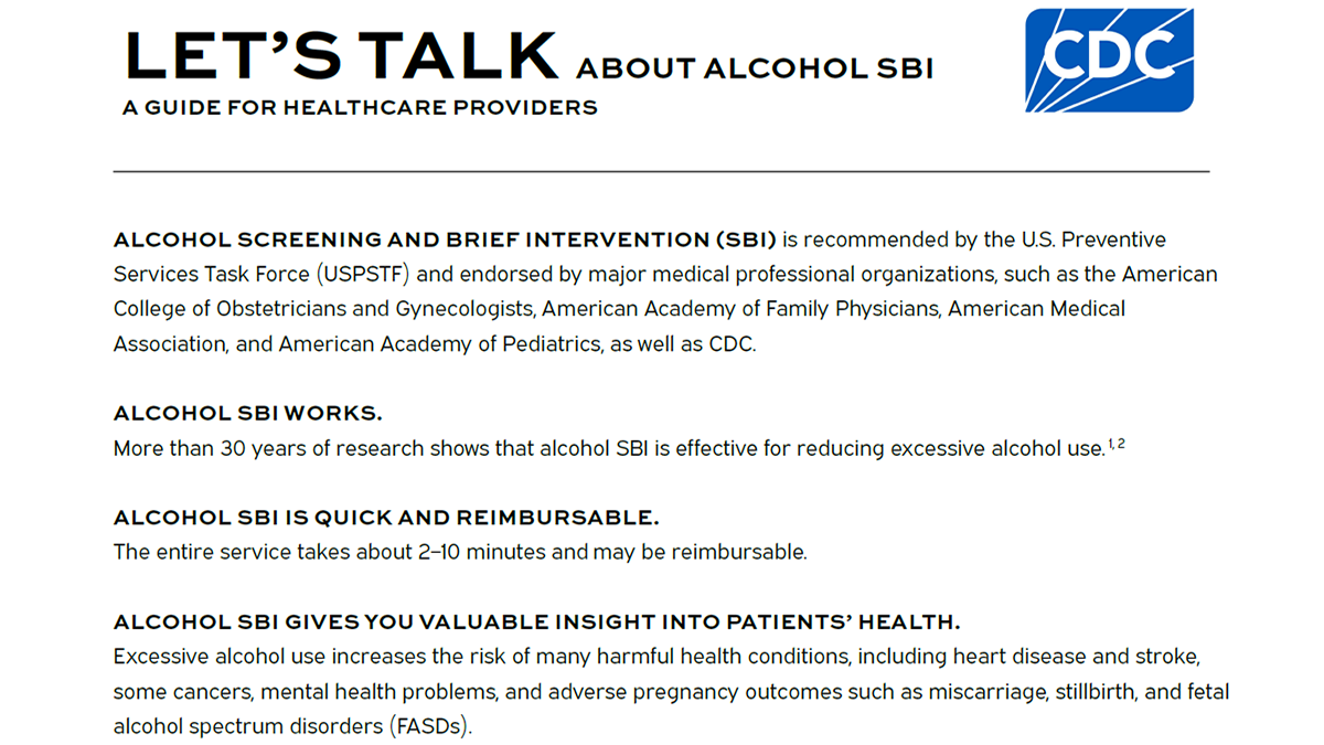 Thumbnail Let's talk about alcohol SBI Black and White Print Friendly PDF
