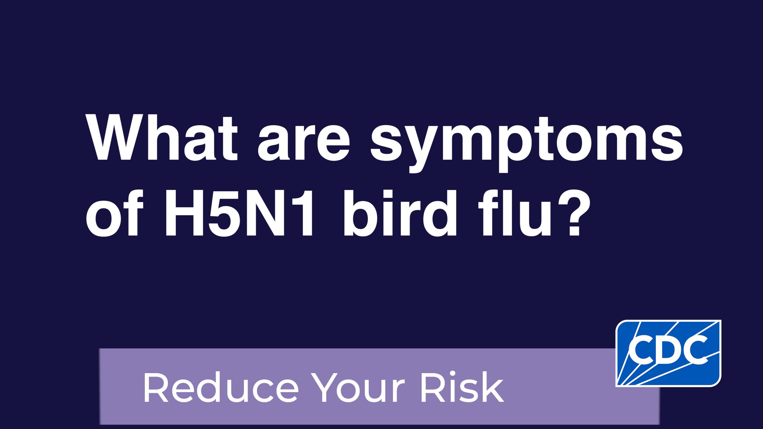 What are symptoms of H5N1 bird flu? What are symptoms of H5N1 bird flu?
