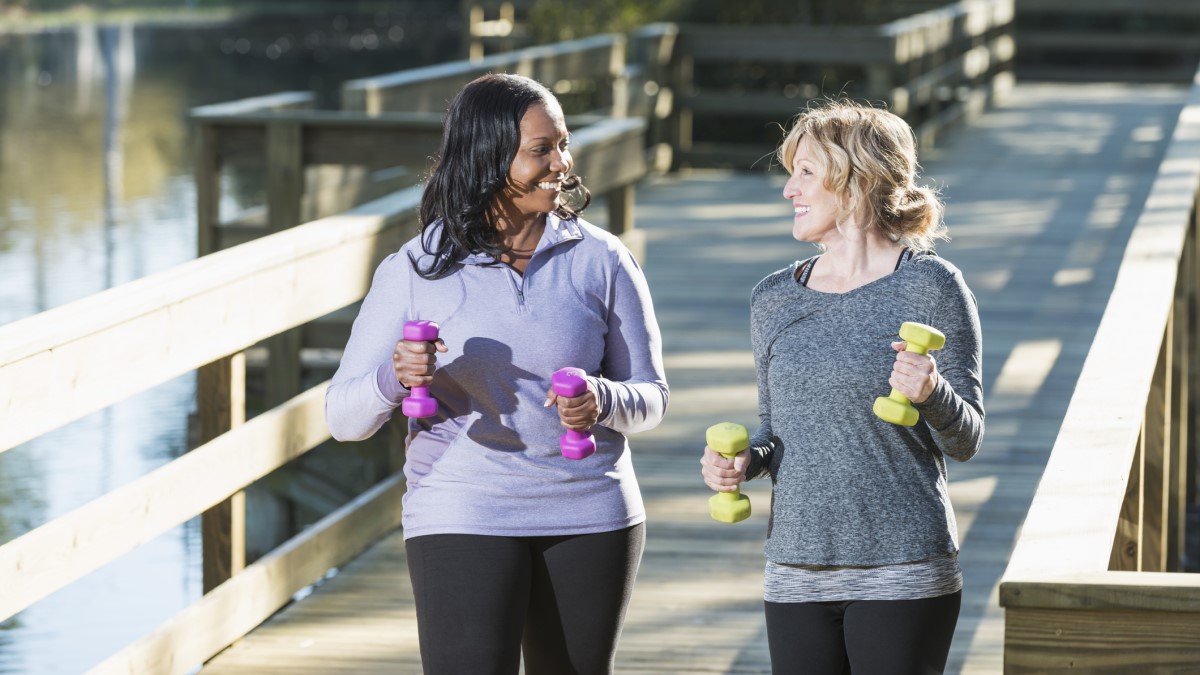 Two Women Walking two women walking