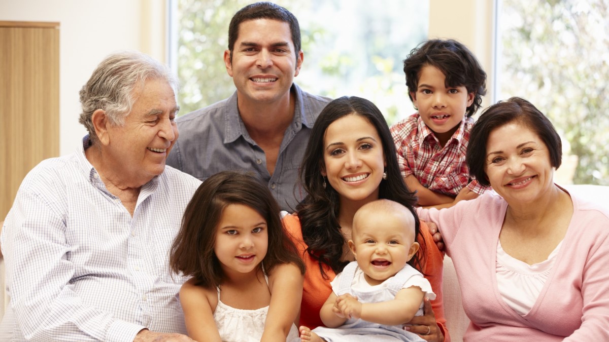 Hispanic Family a family