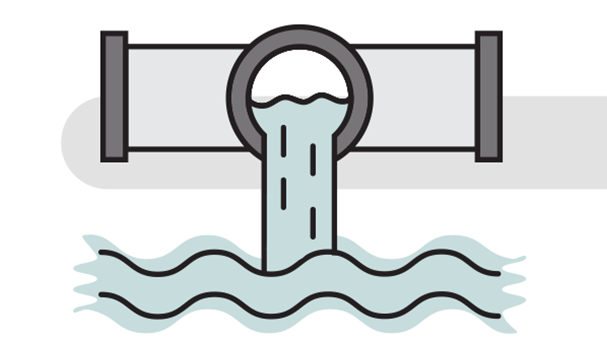 Wastewaterinformedforecasting Image of water flowing out of pipe