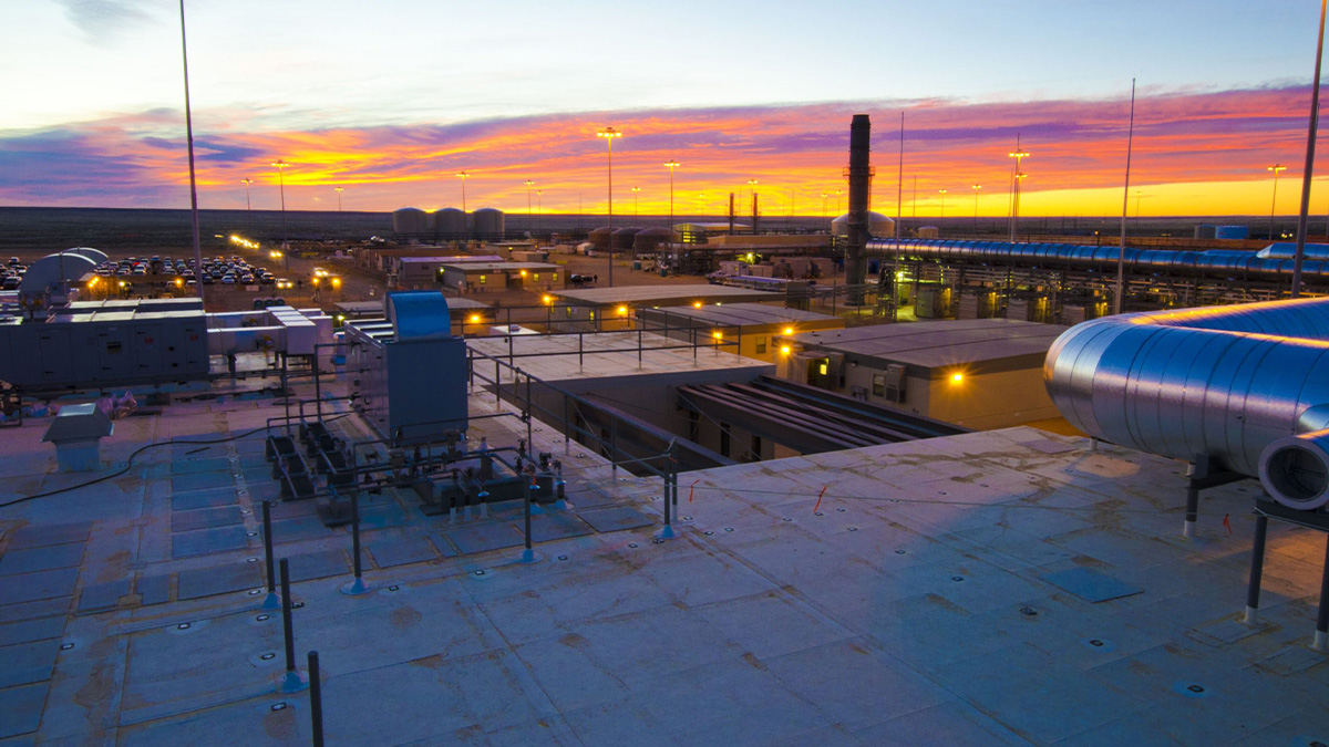 Elevated view of the Pueblo Chemical Agent-Destruction Pilot Plant Elevated view of the Pueblo Chemical Agent-Destruction Pilot Plant
