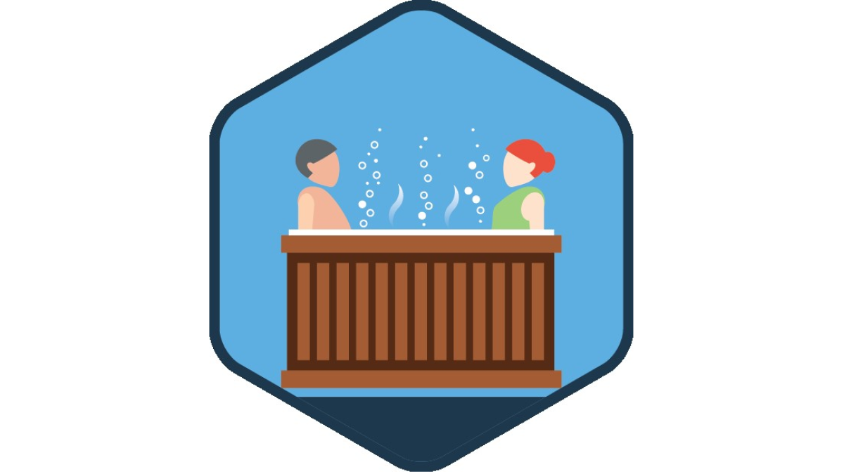 Hottub.png An illustration of 2 people sitting in a hot tub.