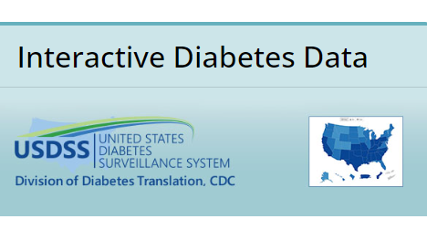 USDSS image Interactive diabetes data available through the US Diabetes Surveillance System