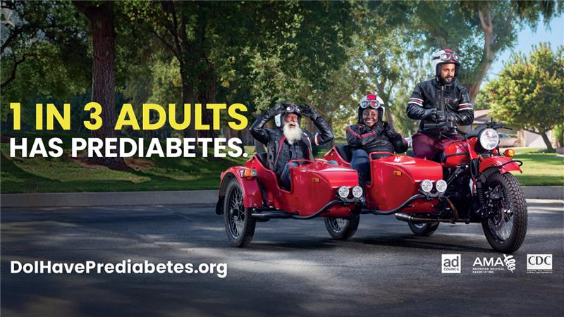 — title missing — 1 in 3 adults has prediabetes.