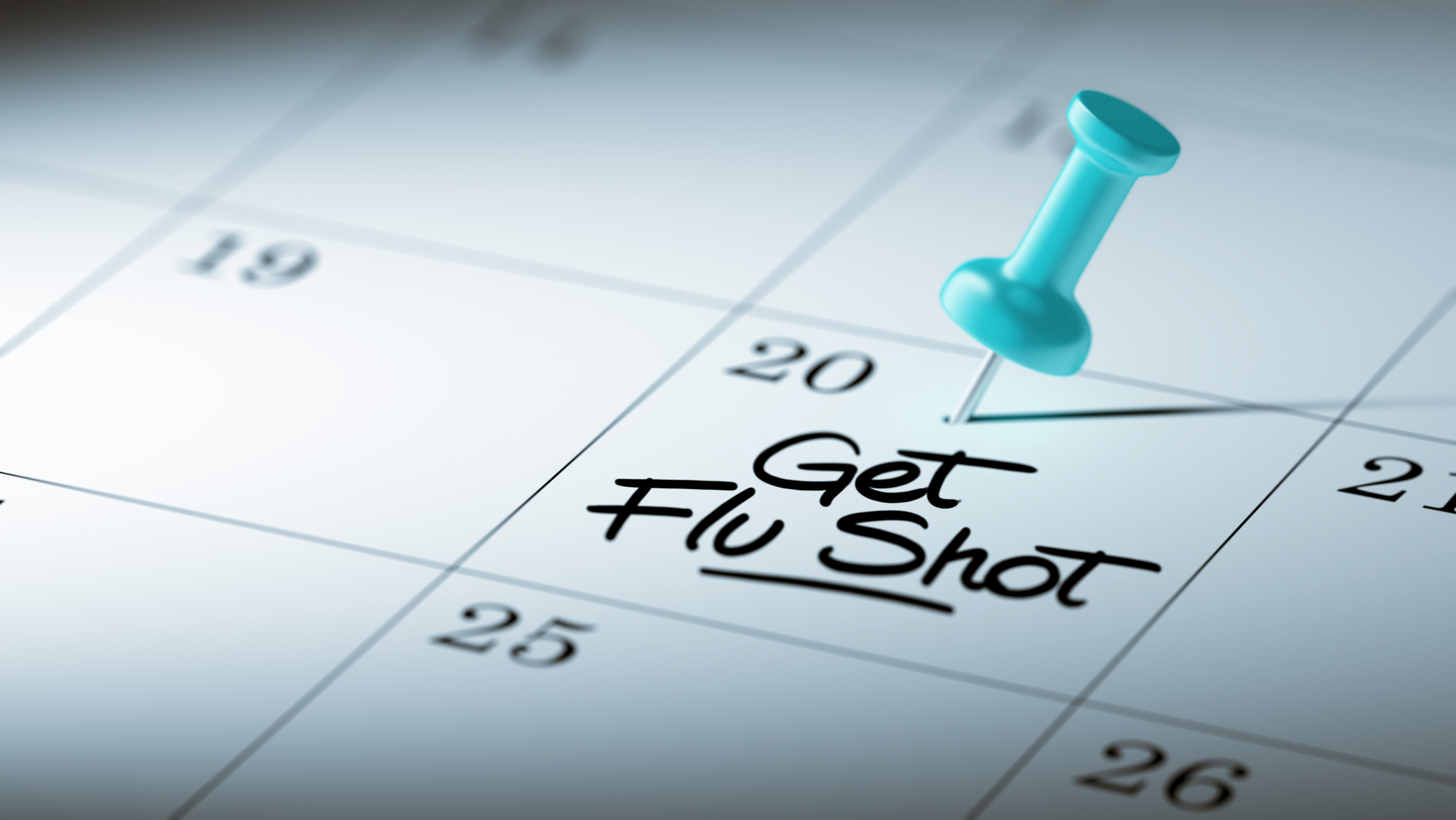 GettyImages698142584careschedule.jpg Calendar showing appointment for a flu shot