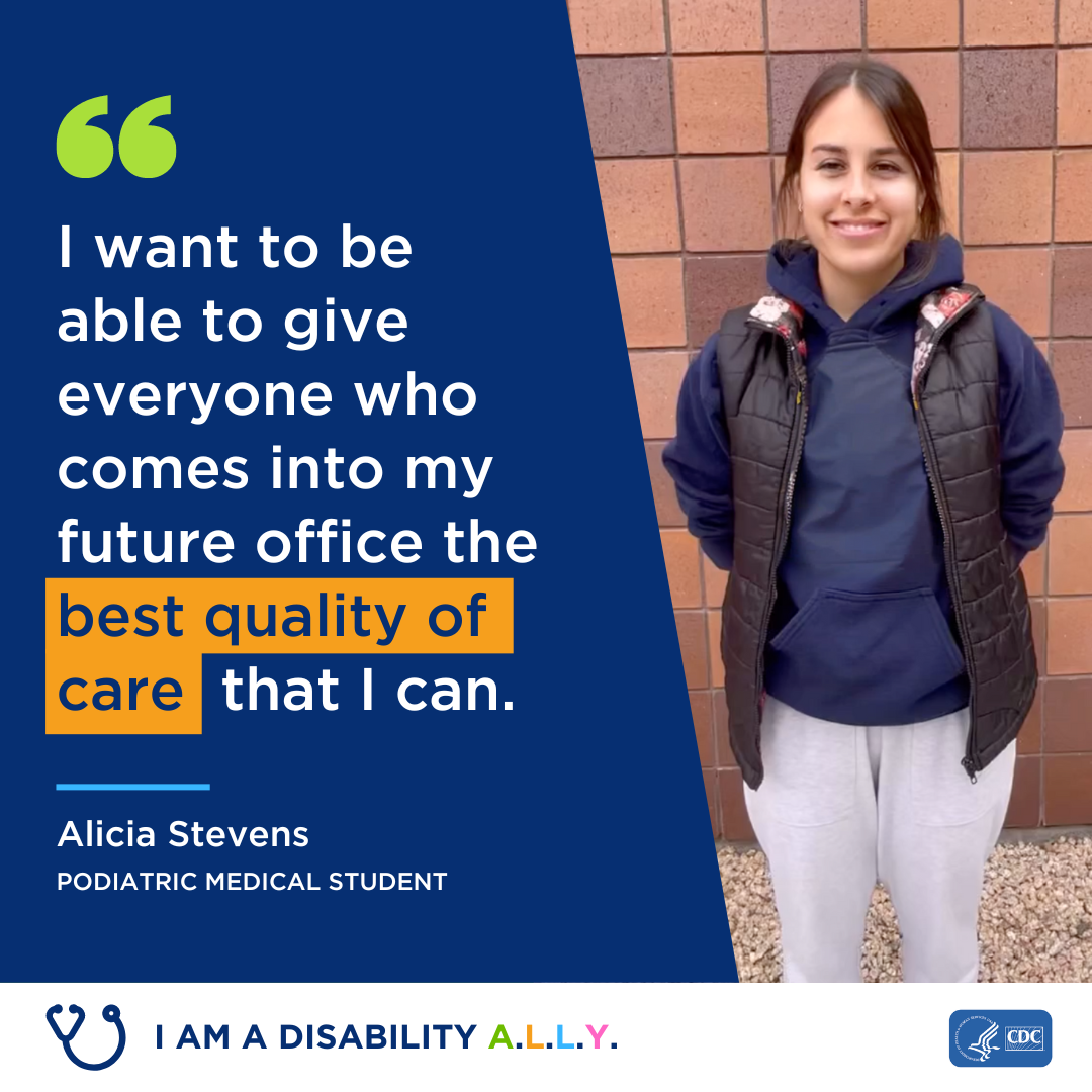 I want to be able to give everyone who comes into my future office the best quality of care that I can.