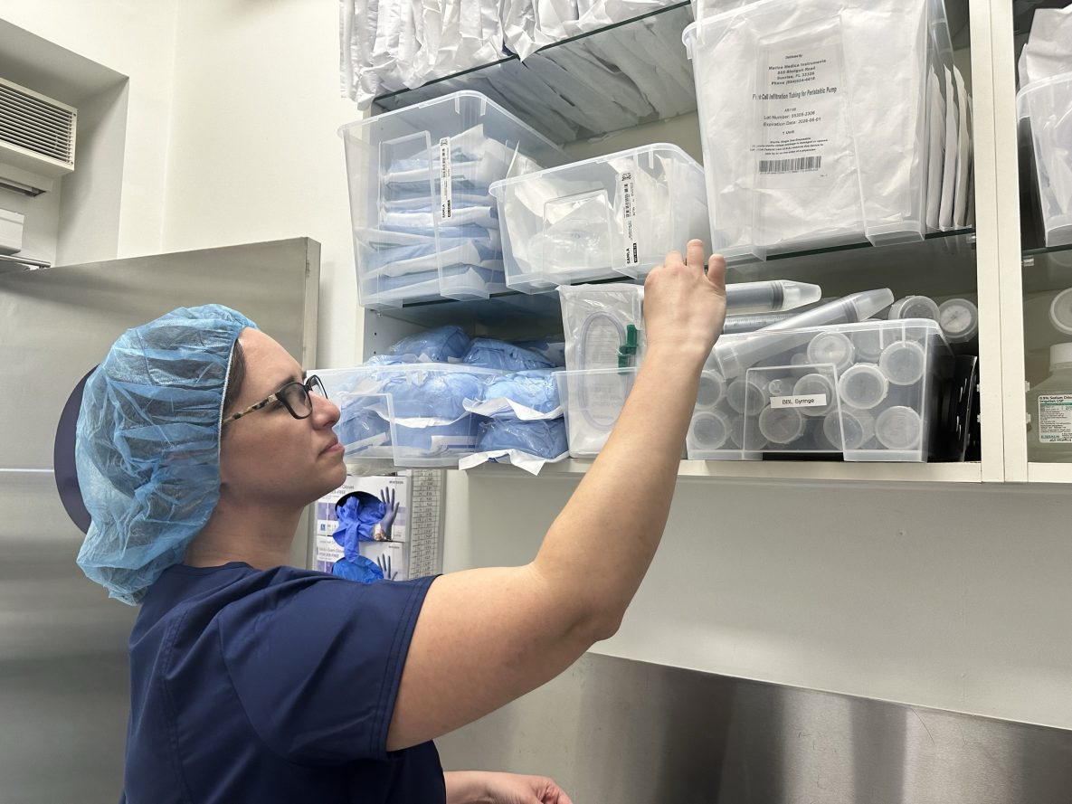 Mycobacterium abscessus infections EIS officer reviews supplies for Mycobacterium abscessus infections