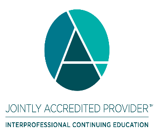 Blue and Green Joint Accredited Provider logo
