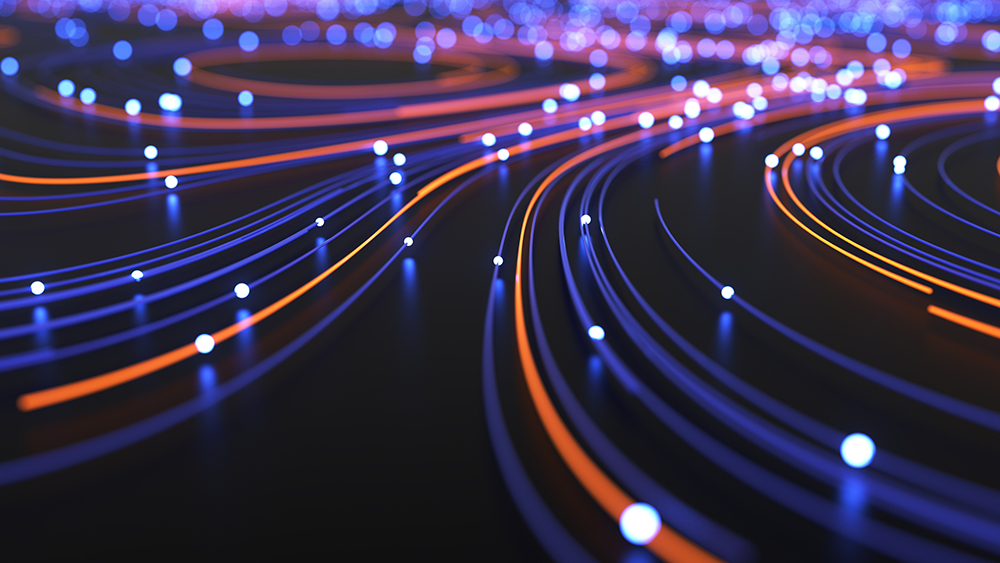 What is ELR? Image of an abstract data background.
