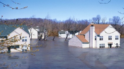 Resources to support recovery Flooded neighborhood