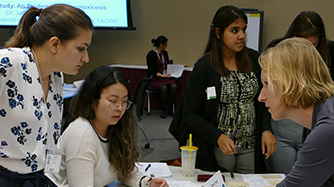Diana Chen Students in training.