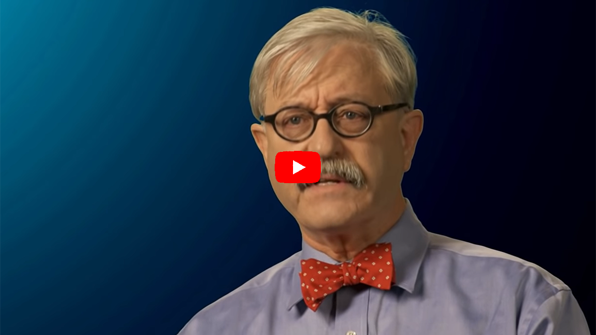 Antibiotic resistance screenshot CDC's Dr. Robert Tauxe