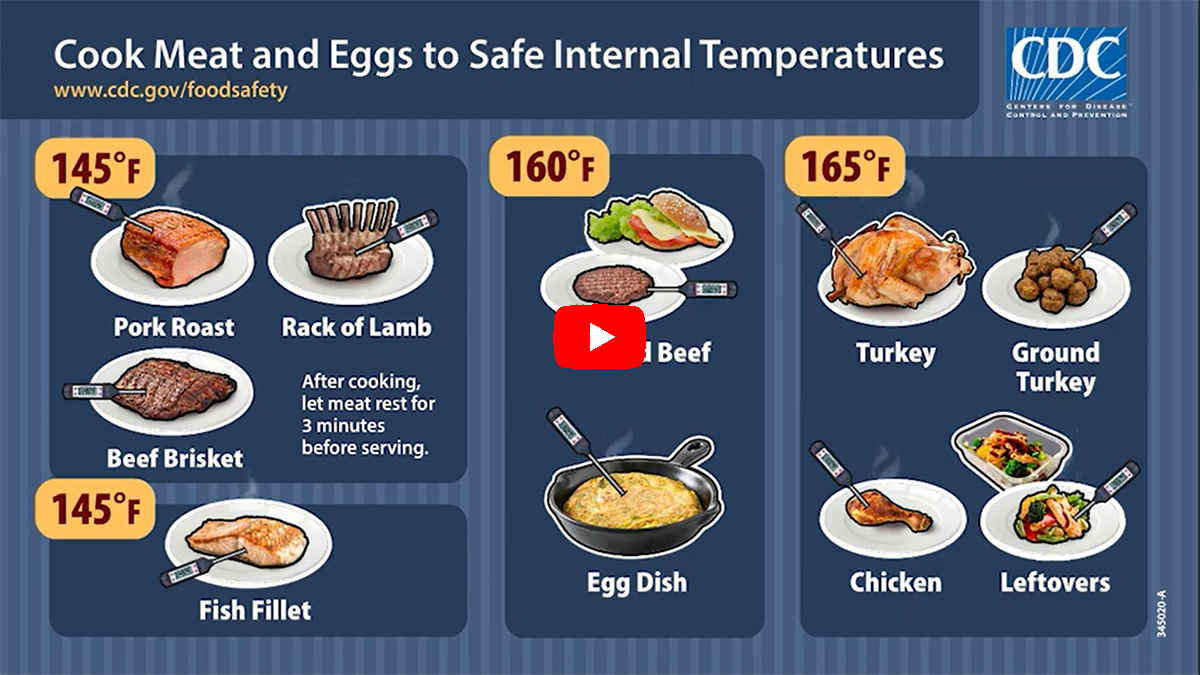 Cook to safe internal temperatures screenshot cook meat and eggs to safe internal temperatures screenshot