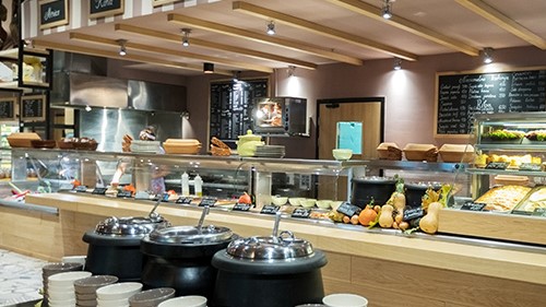 — title missing — Cafeteria interior