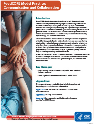 Image of FoodCORE Model Practice: Communication and Collaboration