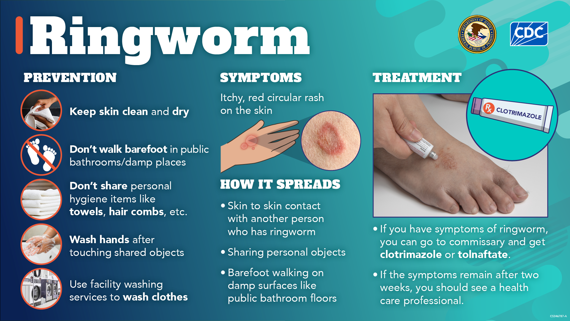 Ringworm Facts Facts about symptoms, prevention and treatment of ringworm.