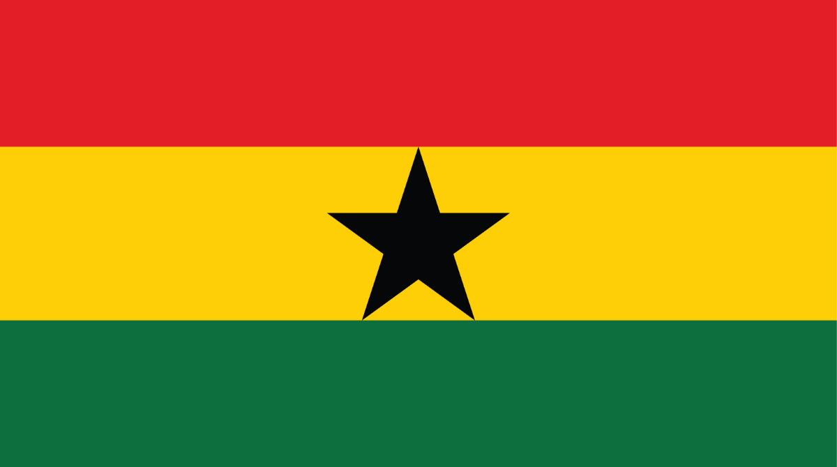image of the Ghana flag