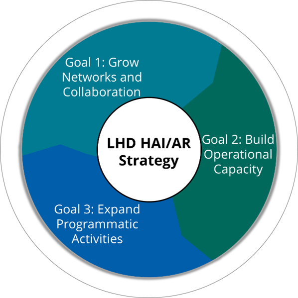 LHD HAI/AR Strategy CDC's vision for local HAI/AR capacity, which relies on collaboration between local, state, and federal public health partners.