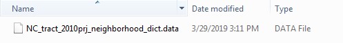 ArcMap13a Screenshot showing the data file.