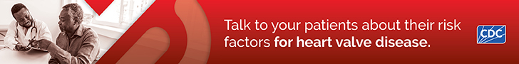 HVD Digital Ad 3 Talk to your patients about their risk factors for heart valve disease.