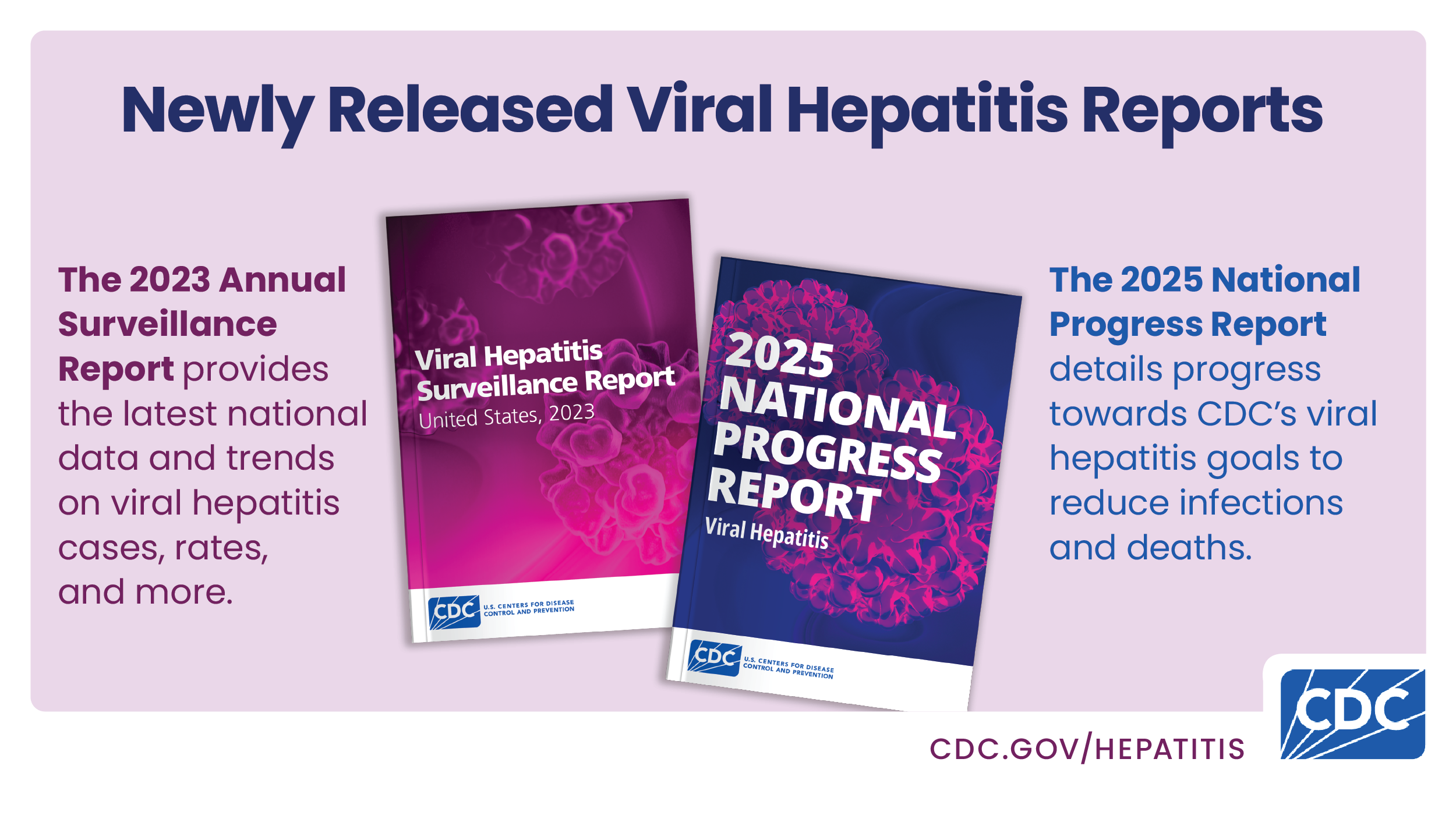 Newly Released Viral Hepatitis Reports