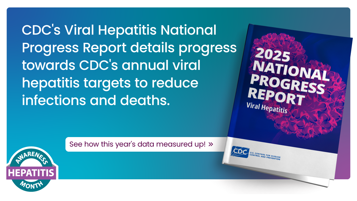 CDC's Viral Hepatitis NPR details progress towards annual viral hepatitis targets to reduce infections and deaths.