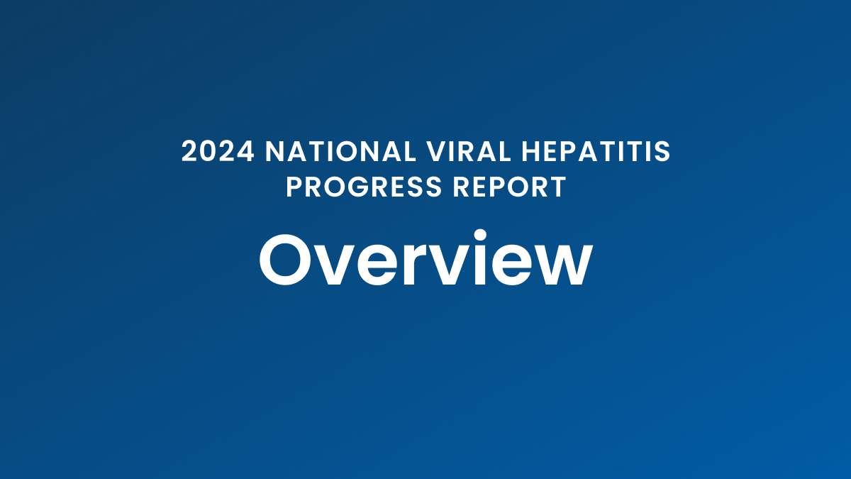 2024 NPR Overview 2024 National Progress Report Overview