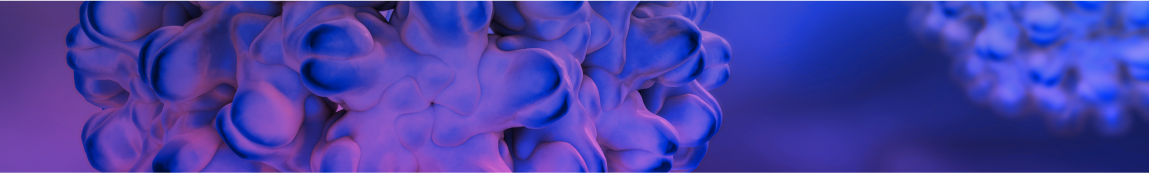 NPR-Banner-1149x172 textural image showing virus under microscopic view