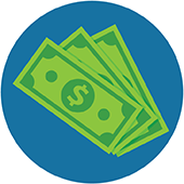 icon of money