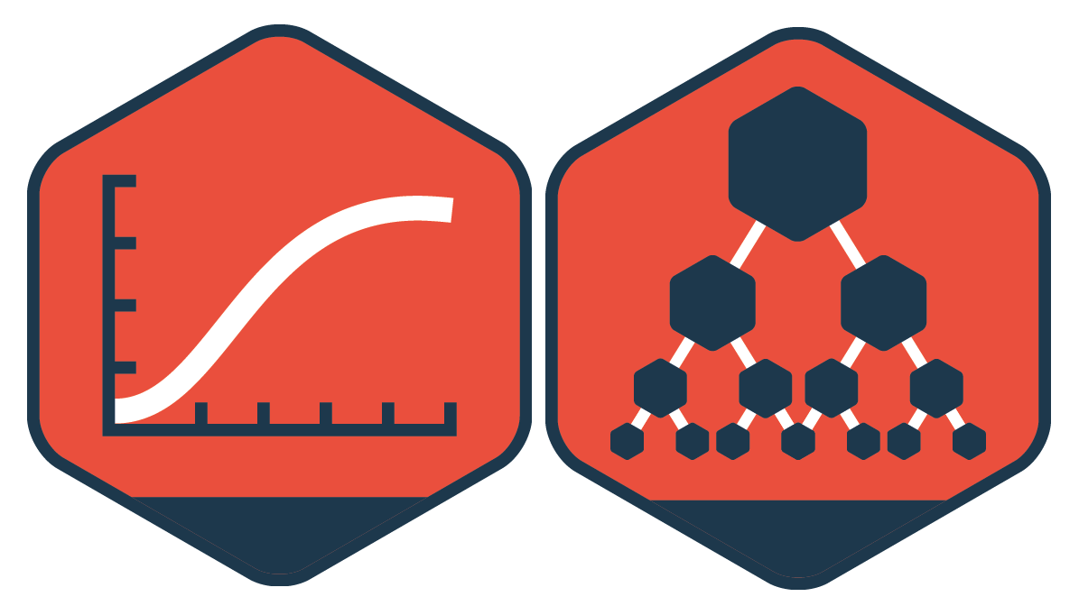 Surveillance icons Icons representing disease trends and surveillance activities