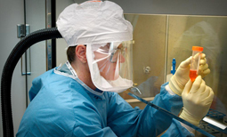 PROTECTING-AMERICA_255px CDC Lab worker