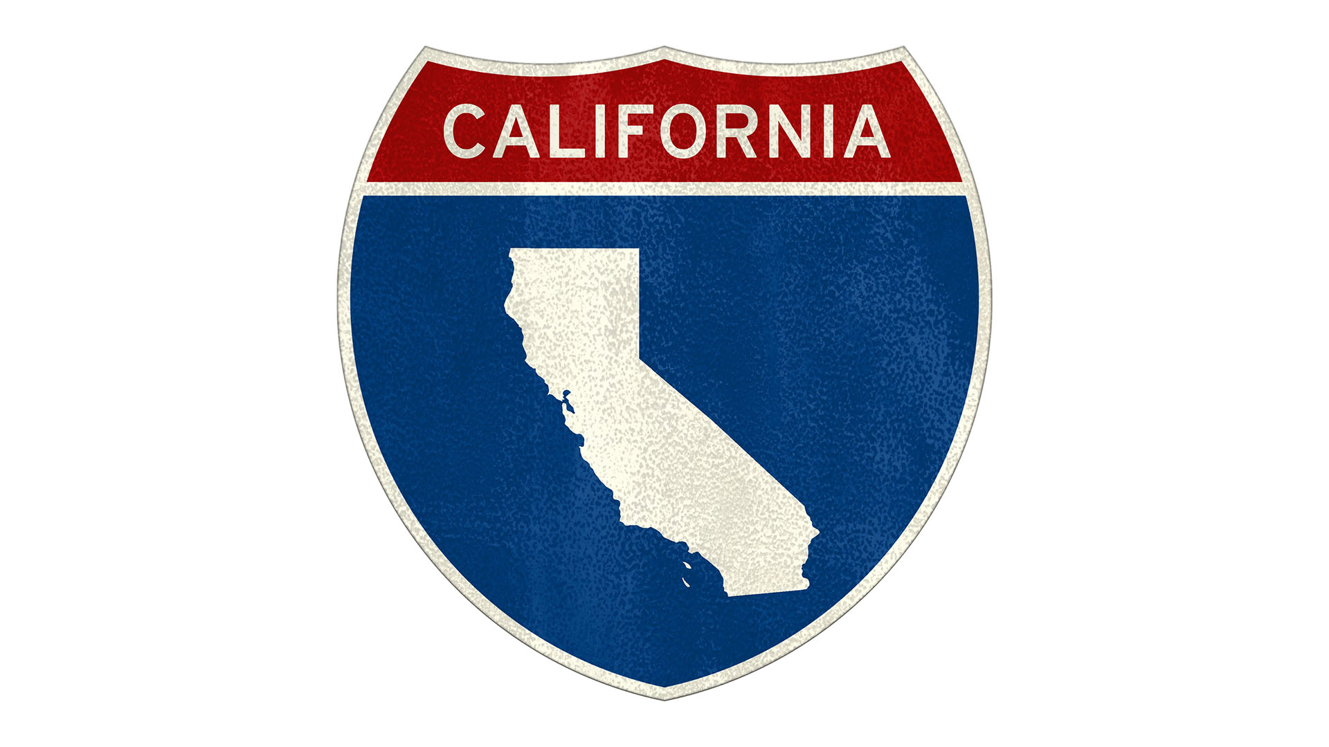 California State roadside sign for California