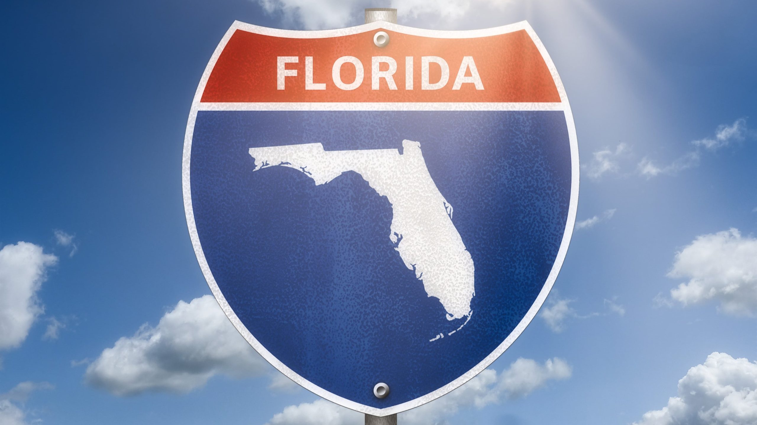 Florida Florida state roadside sign