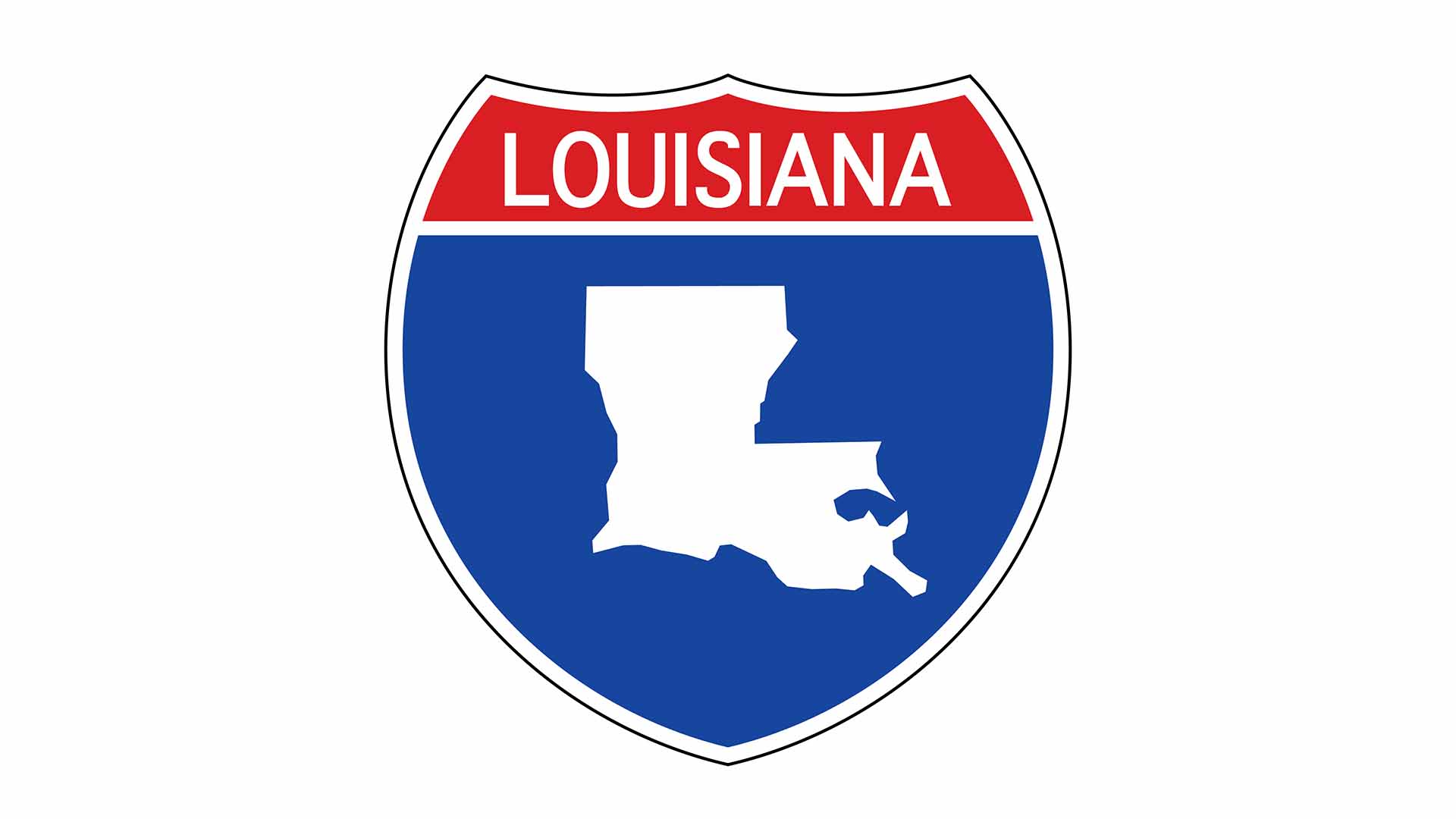 Louisiana Louisiana state roadside sign