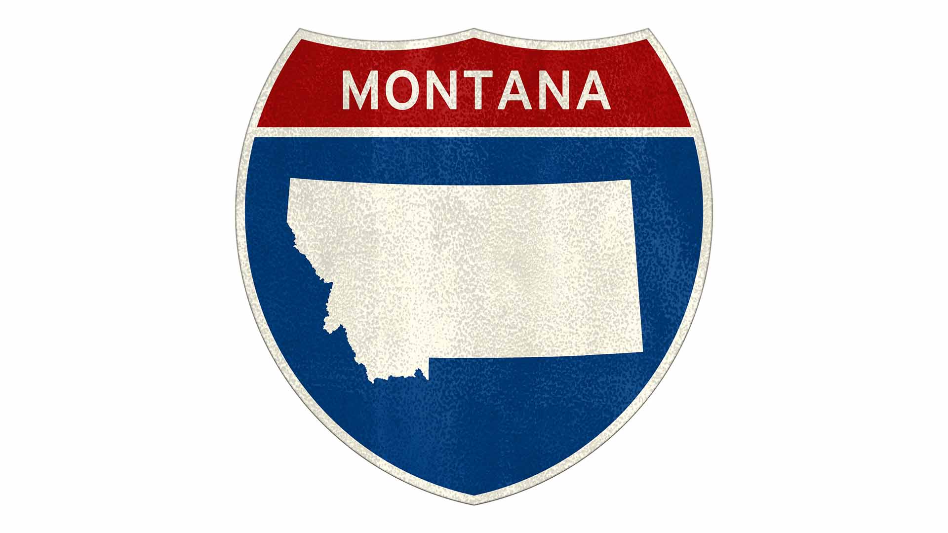 Montana Montana state roadside sign