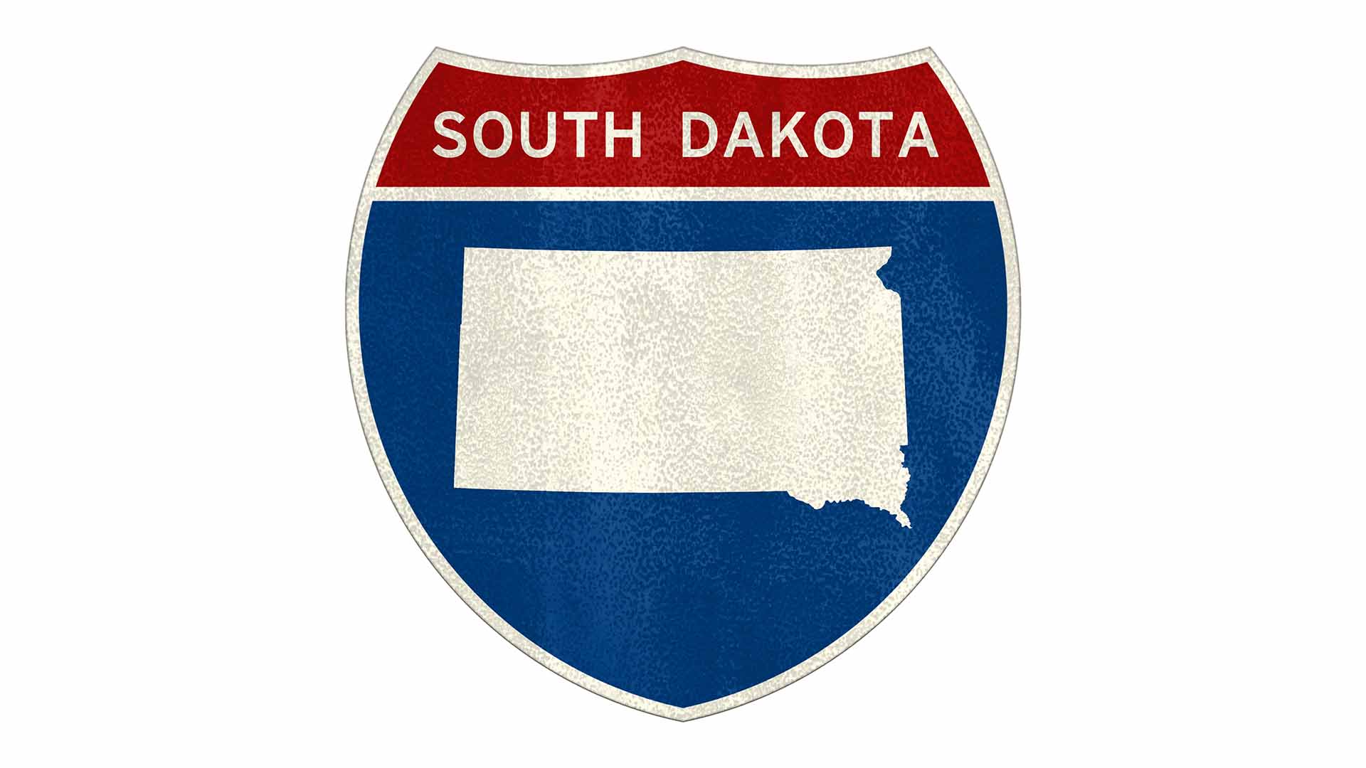 South Dakota South Dakota state roadside sign