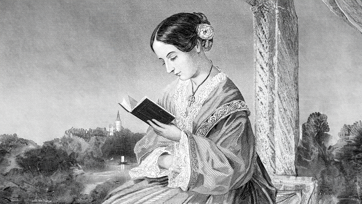 ME CFS Awareness Day_ 2024 Engraving from 1885 of Florence Nightingale the founder of modern nursing.