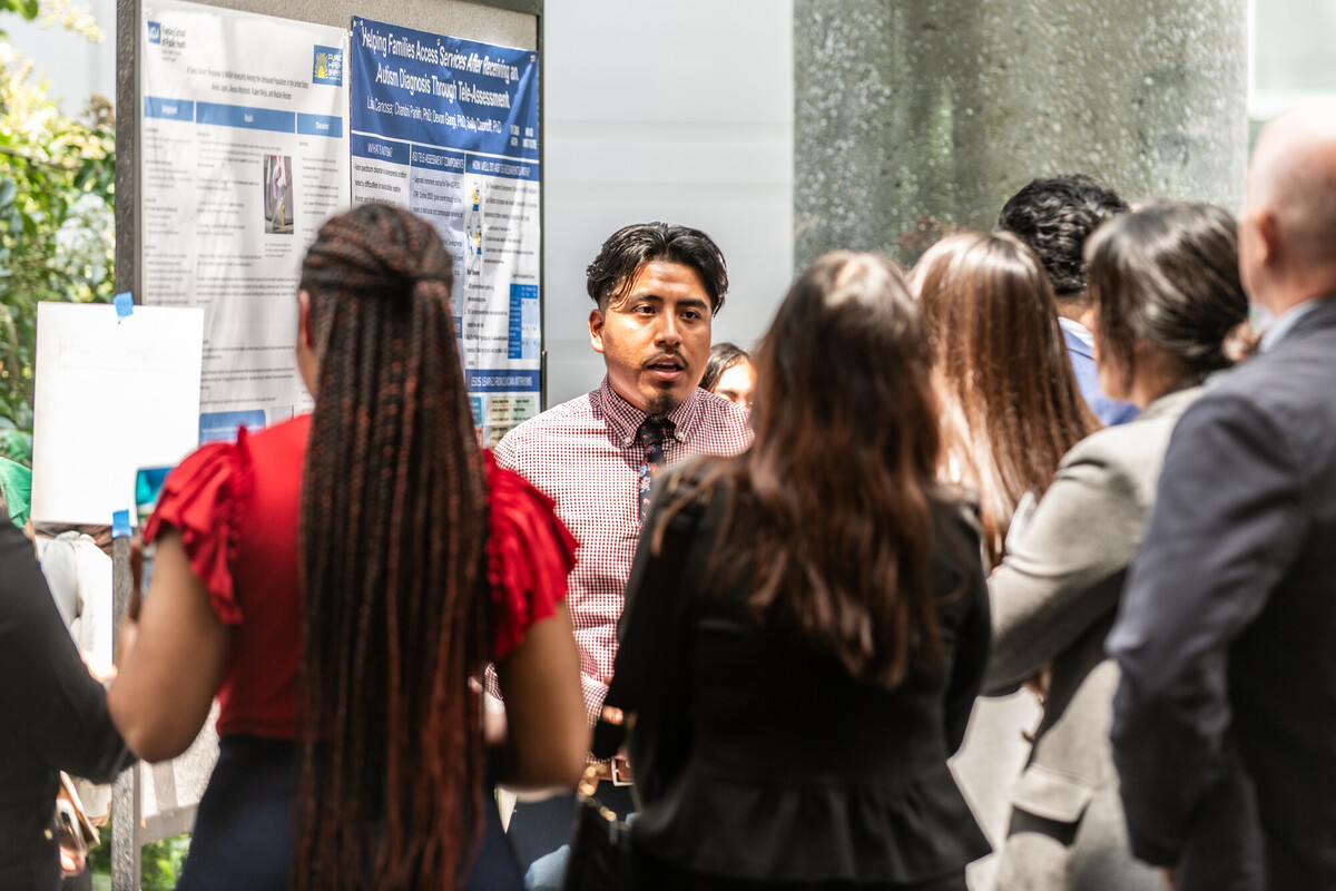 student projects Lewis Scholars program participants share projects at the 2023 CDC Student Showcase.