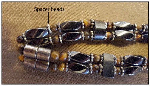 m6634a6f The figure above is a picture of a bracelet with spacer beads containing lead, resulting in lead poisoning of an infant in Connecticut during 2016.
