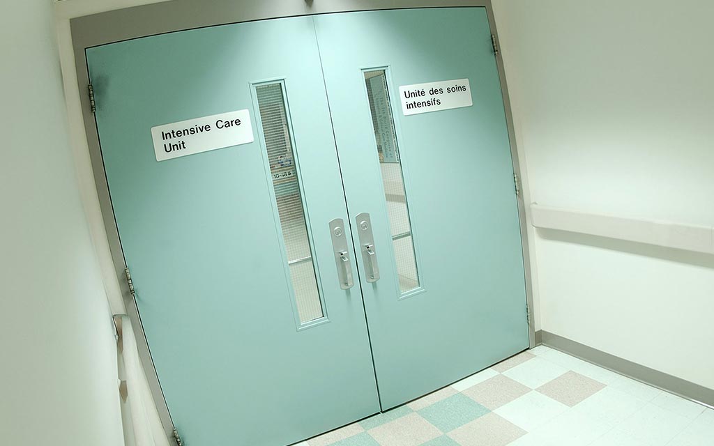 Doors labeled