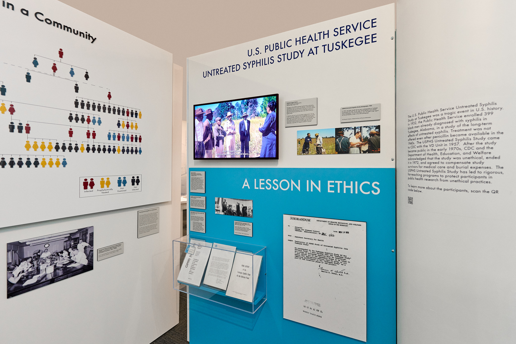 untreated-syphilis-study Story of Tuskegee exhibit at CDC Museum