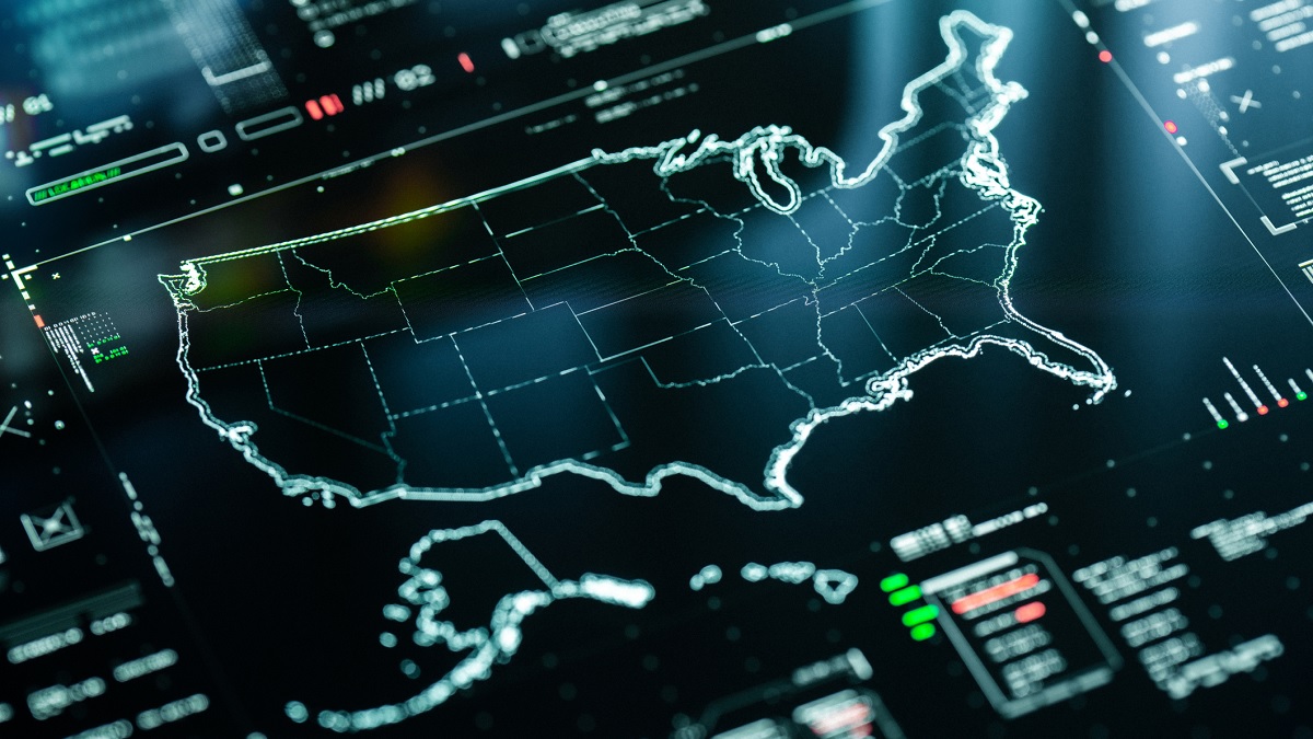 us-data1200x675 Digital map of the United States with data charts