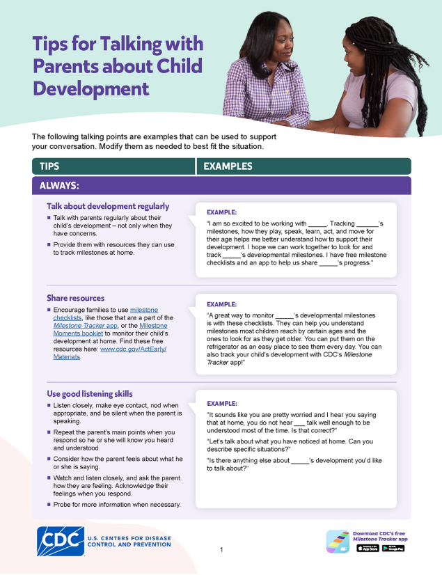 Tips for Talking with Parents English 508 PDF Preview Tips for Talking with Parents English 508 PDF Preview