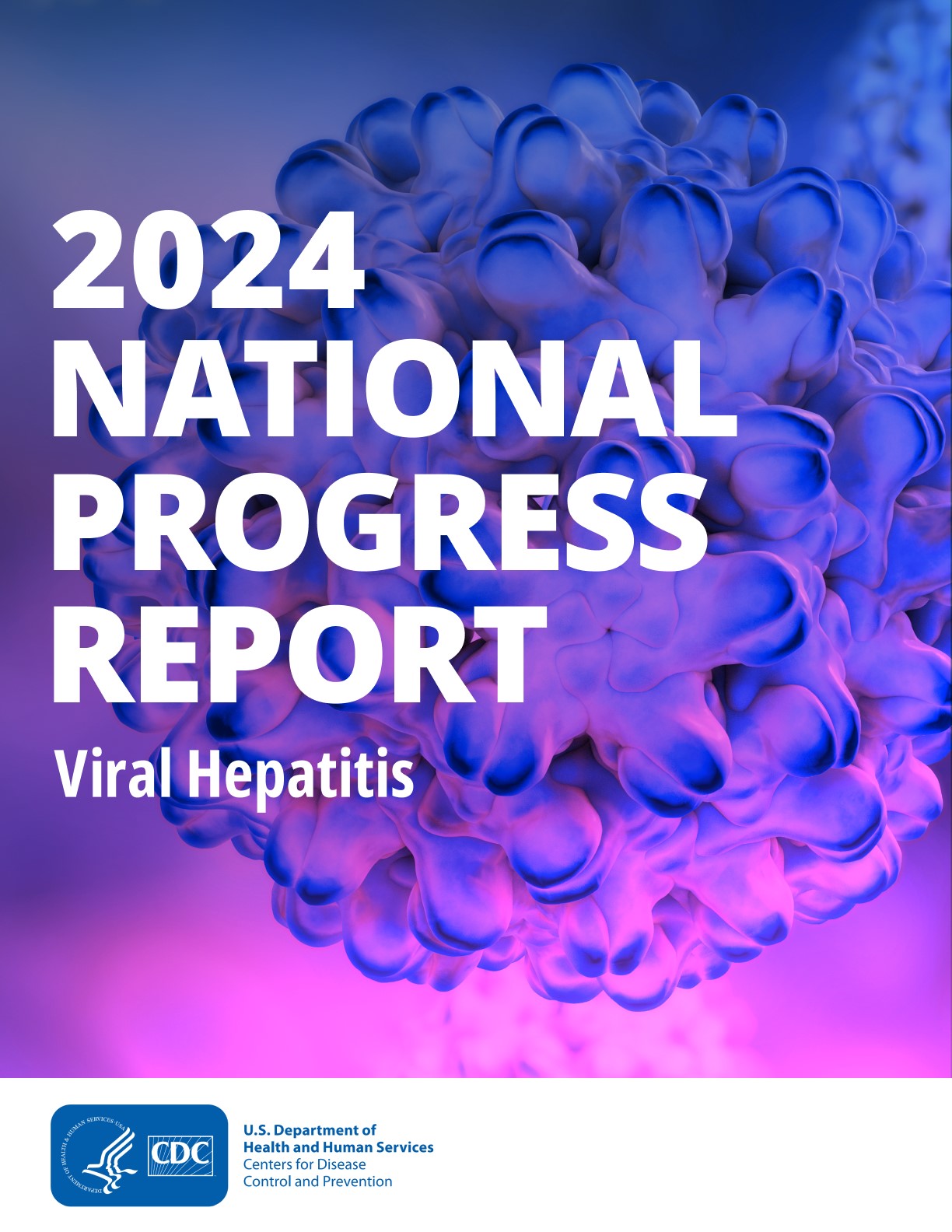 DVH NPR-Cover 2 Graphic for 2024 National Progress Report for Viral Hepatitis