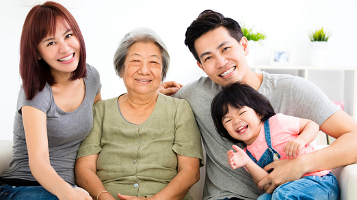 gettyimages-679680210-522x293 Picture of smiling Asian family--child, mom, dad, and grandmother