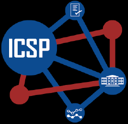 ICSP image 2 Graphic shows ICSP connecting with the White House, data producers, and data analysts.